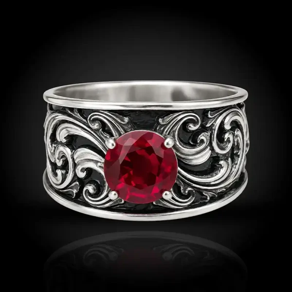 Lacey Western Wedding Ring